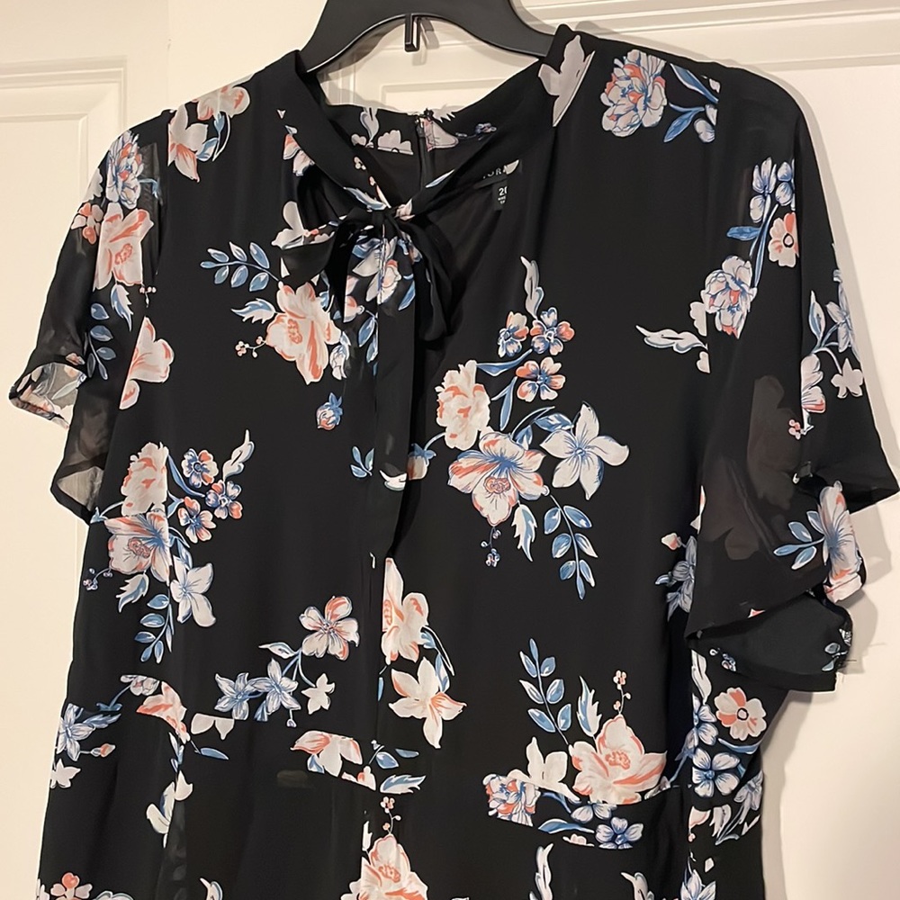 Torrid floral midi dress - Picture 3 of 4